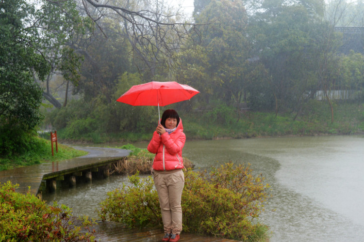 【京口瓜洲春水间】 扬州 · 雨中茱萸湾 - 小鱼滋味 - 小鱼滋味